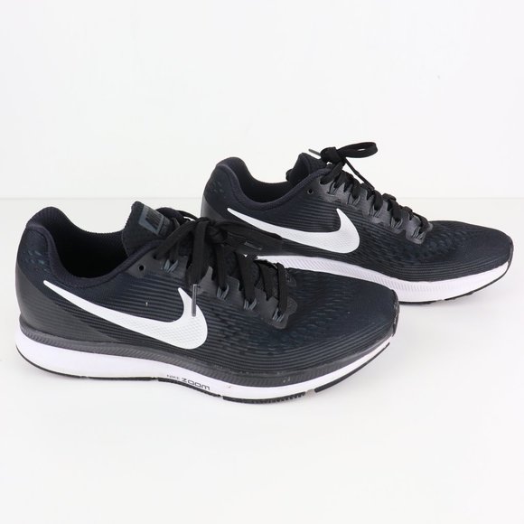 Nike Air Zoom Pegasus 34 Mens Running Shoe Black 9 - Picture 4 of 9
